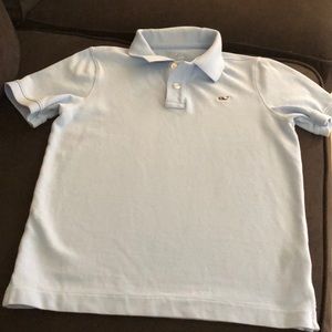 Vineyard Vines Boys Polo - Size Small - Light Blue